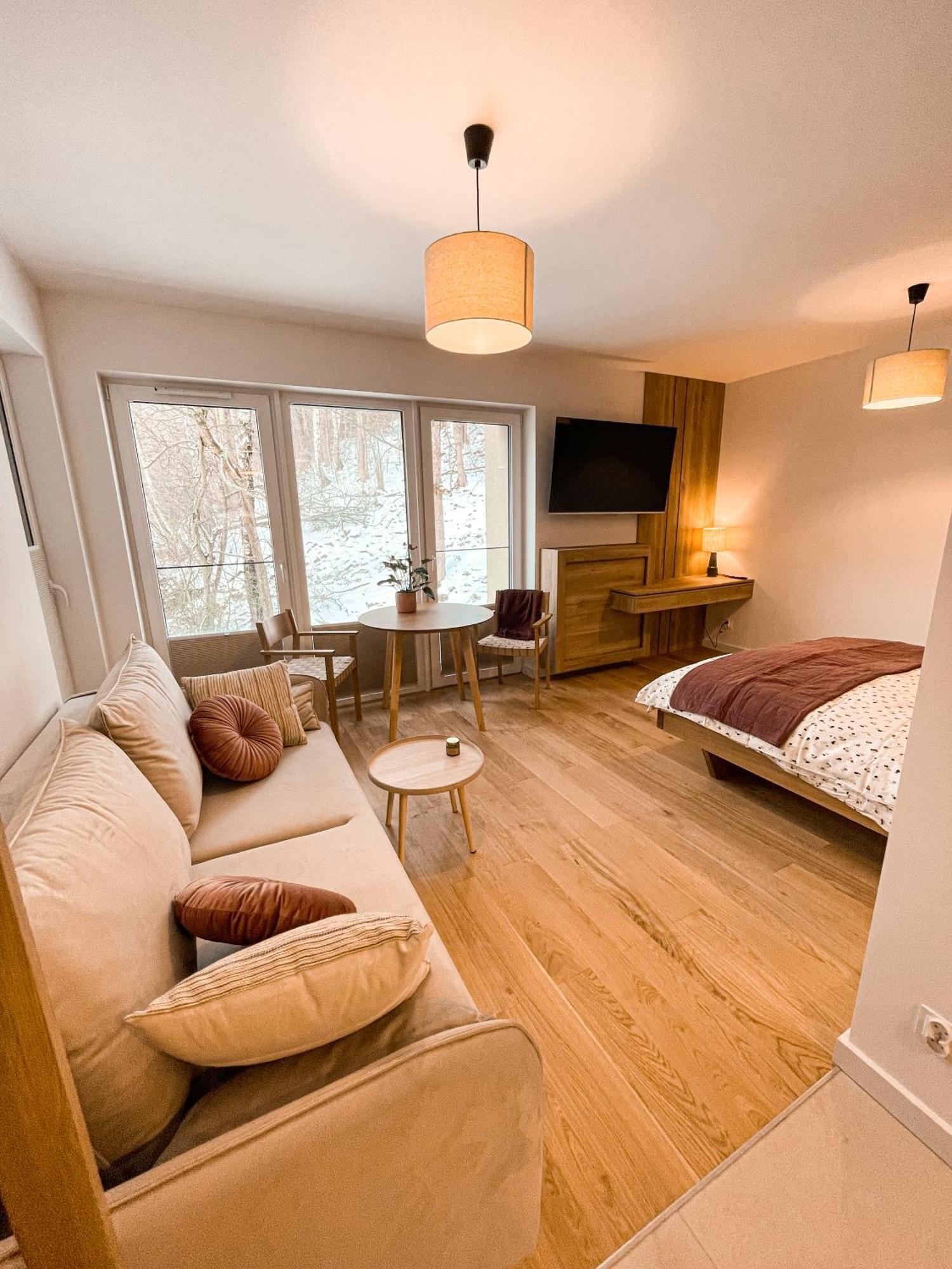 Apartament Cicha 16/ 7A - Miejsce Parkingowe W Garazu Krynica Zdroj Εξωτερικό φωτογραφία